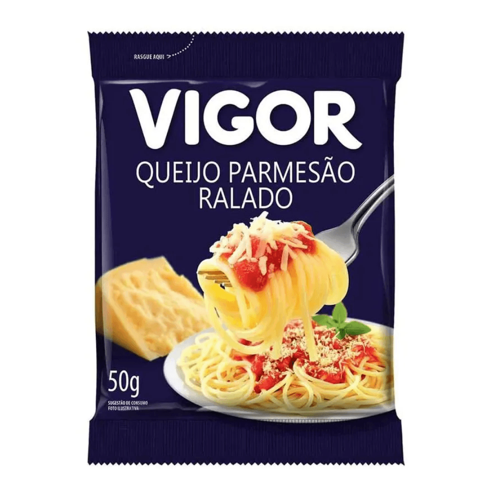 Queijo Ralado Parmesão Vigor 50g